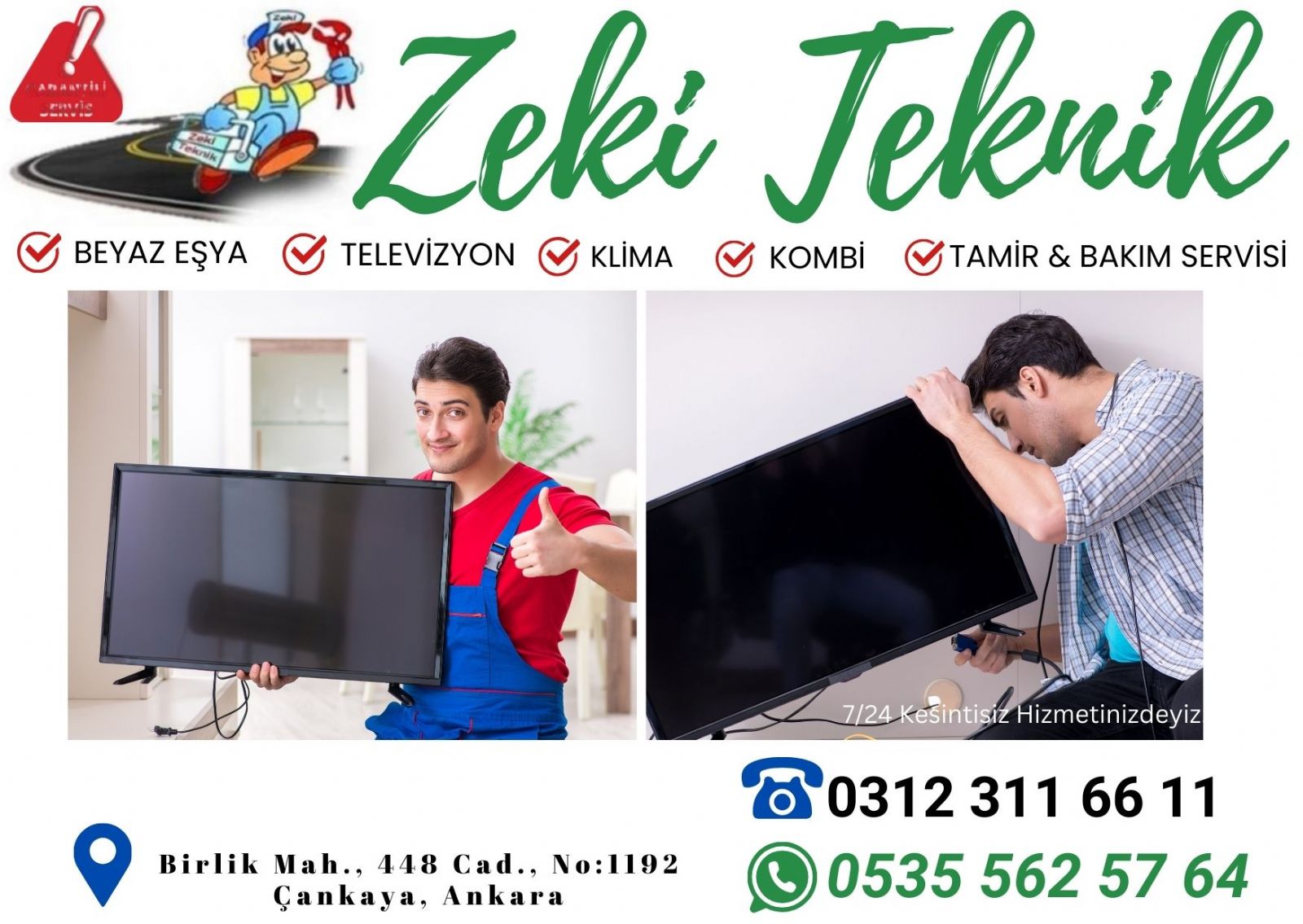 Birlik Mahallesi Televizyon Tamircisi